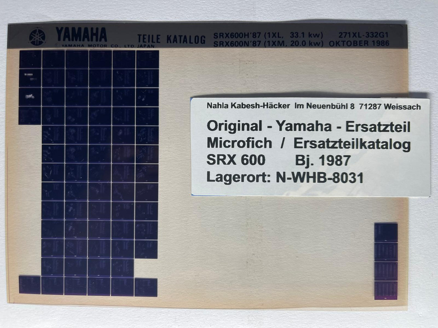 WORKSHOP MANUAL _ GERMAN _ original _ SUZUKI_ GSX 750 _ year of manufacture 1998