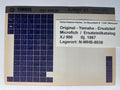Microfich  XJ900F - XJ 900 F - Baujahr 1987 - Ersatzteilkatalog