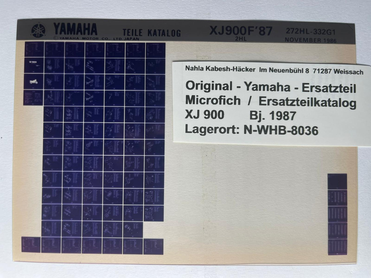 WORKSHOP MANUAL _ GERMAN _ original _ SUZUKI_ GSX 750 _ year of manufacture 1998