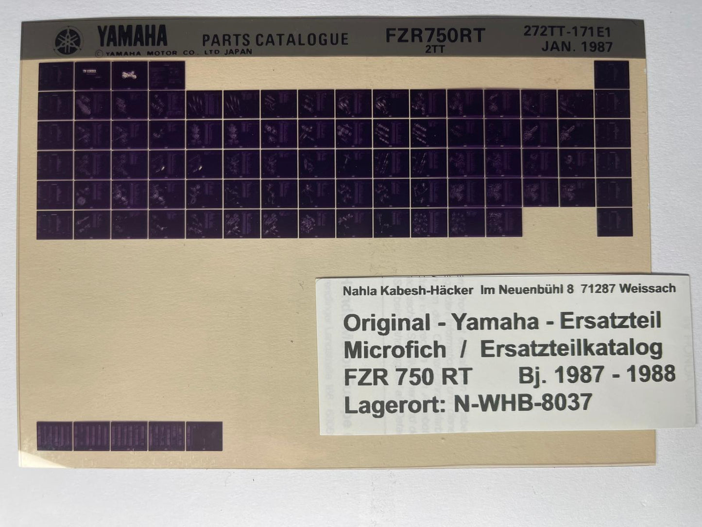 WORKSHOP MANUAL _ GERMAN _ original _ SUZUKI_ GSX 750 _ year of manufacture 1998