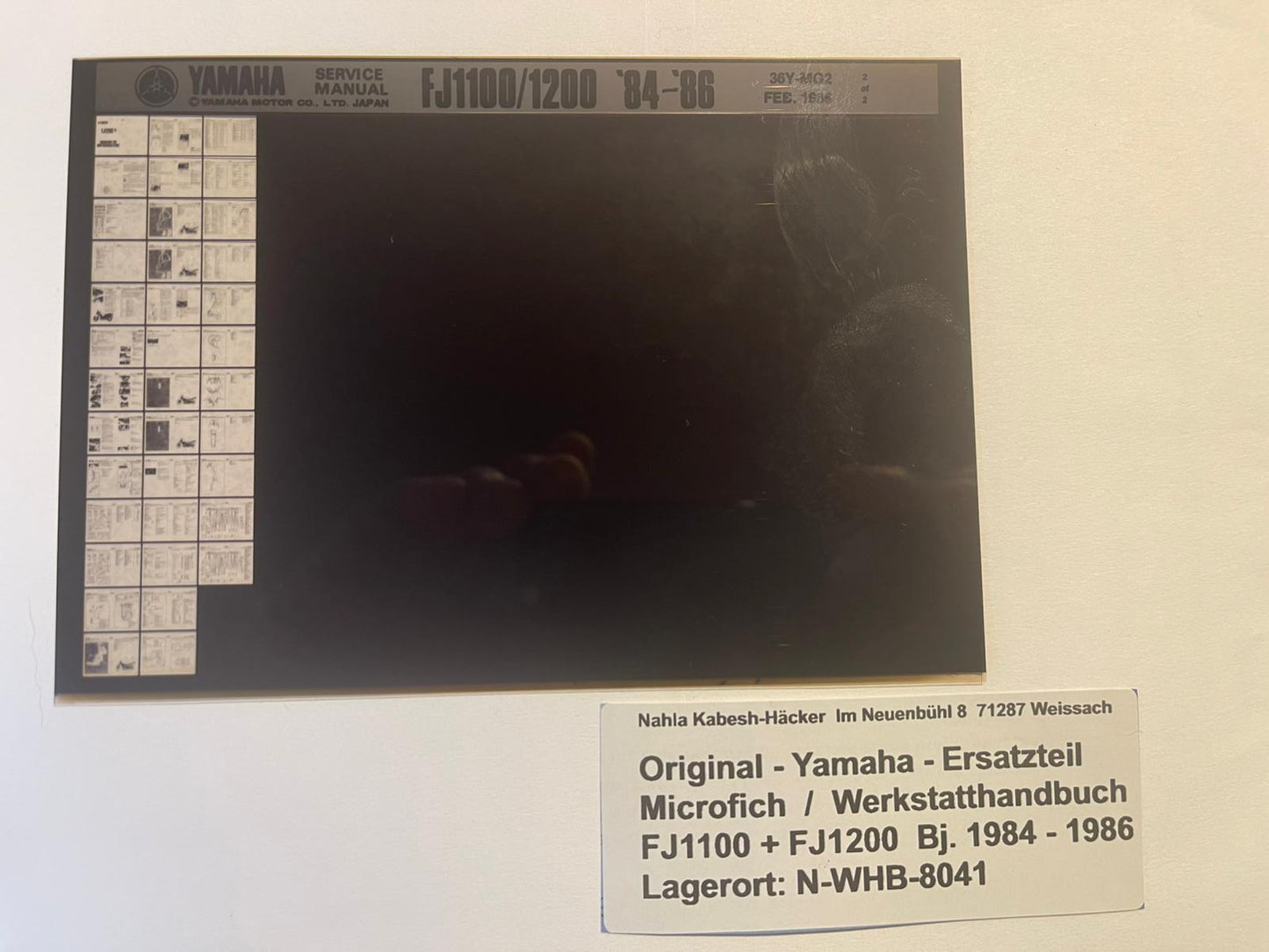 WORKSHOP MANUAL _ GERMAN _ original _ SUZUKI_ GSX 750 _ year of manufacture 1998