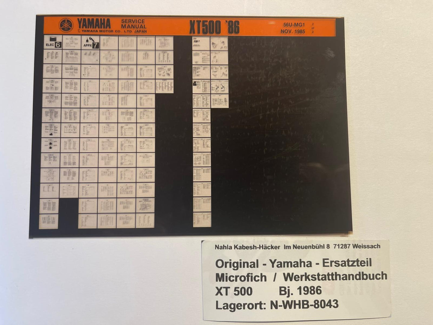 WORKSHOP MANUAL _ GERMAN _ original _ SUZUKI_ GSX 750 _ year of manufacture 1998