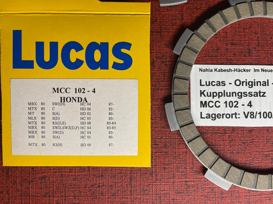 Kupplungslamellen Satz MT80 MTX80 MTX80R MTX80R2 Bj. 1980 - 1987 Honda
