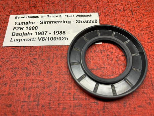 Radialwellendichtring - Simmerring - Kettenradträger 35x62x8 Suzuki Yamaha usw.