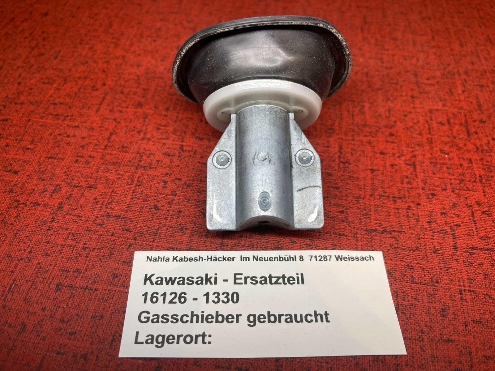Gasschieber KLE500 KLE 500 Bj 1996 -2003 - 16126-1330 ONS gebraucht