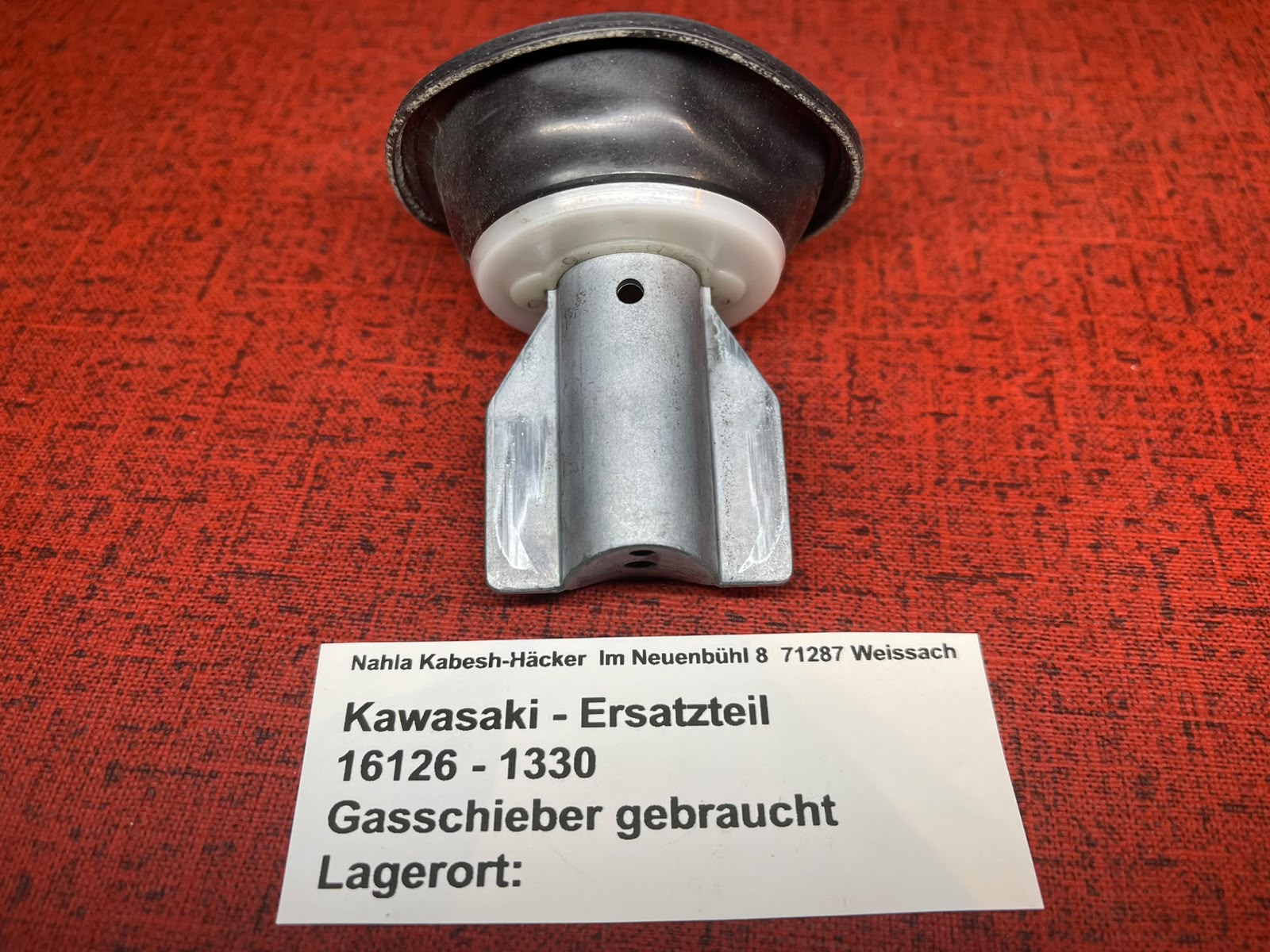 Gasschieber KLE500 KLE 500 Bj 1996 -2003 - 16126-1330 ONS gebraucht
