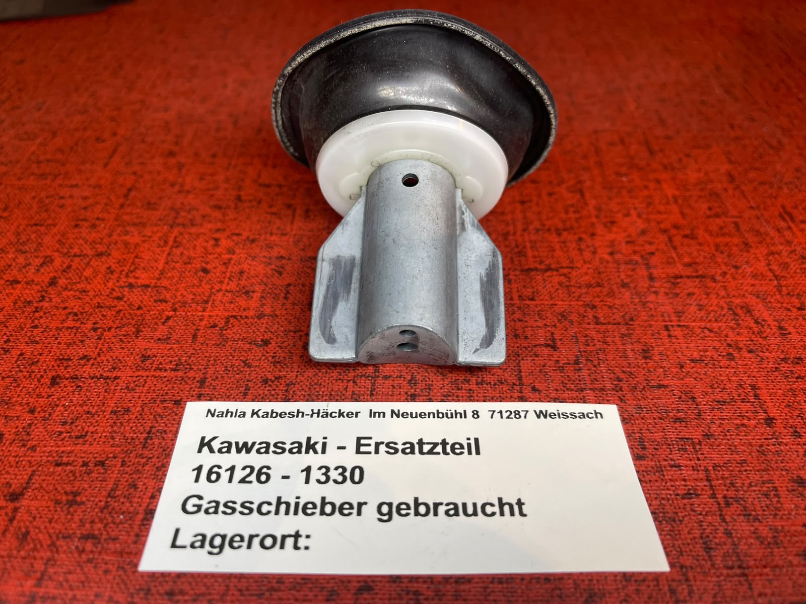 Gasschieber KLE500 KLE 500 Bj 1996 -2003 - 16126-1330 ONS gebraucht