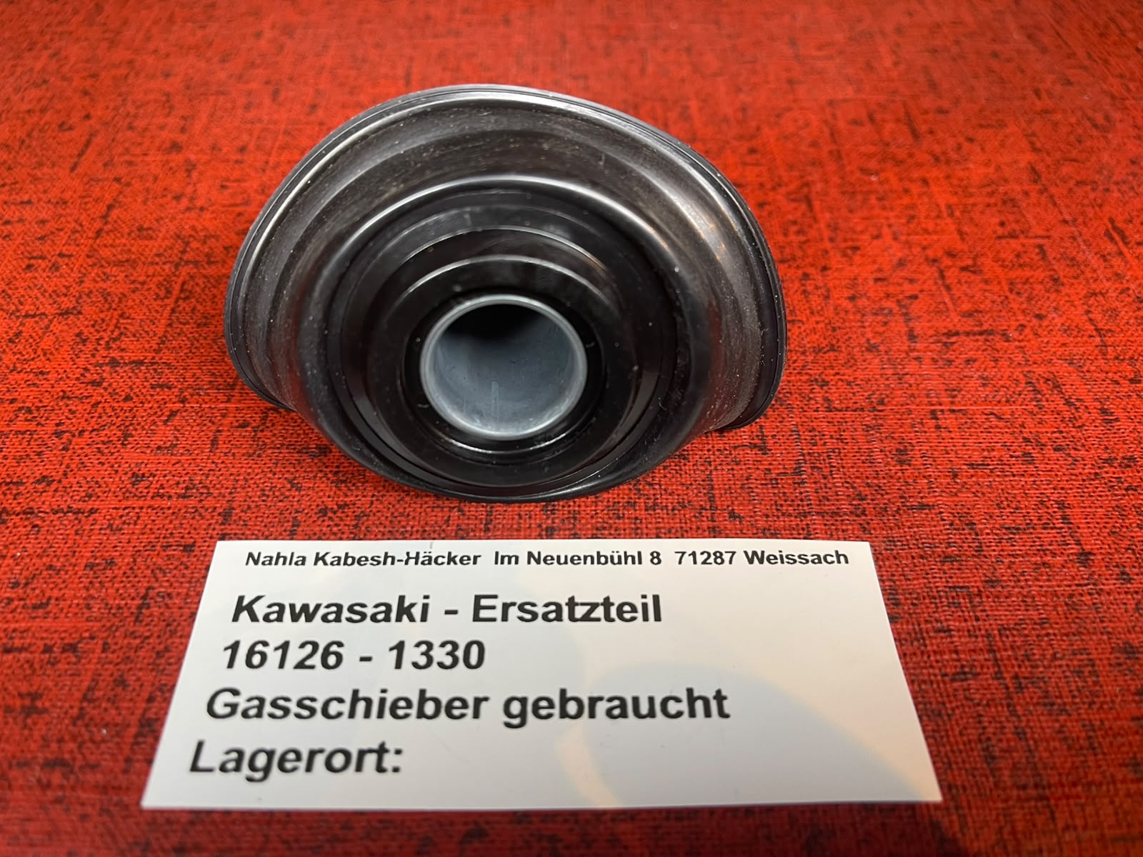 Gasschieber KLE500 KLE 500 Bj 1996 -2003 - 16126-1330 ONS gebraucht