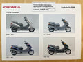 FES250 FES 250 Foresight Baujahr 2000 - Honda Original Farbchart Prospekt