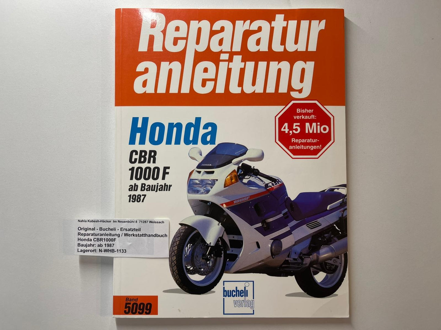 WORKSHOP MANUAL _ GERMAN _ original _ SUZUKI_ GSX 750 _ year of manufacture 1998