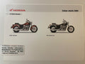 VT750C2 VT 750 C2 Shadow Bj. 2002 - Honda Original Farbchart Prospekt