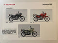 XL650V XL 650 V Transalp Bj. 2000 - Honda Original Farbchart Prospekt