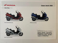 FJS 600 FJS600 Silver Wing Bj. 2002 - Honda Original Farbchart Prospekt