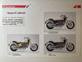 VT1100C2 VT 1100 C2 Shadow Bj. 1996 - Honda Original Farbchart Prospekt