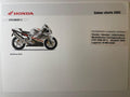 VTR1000SP2 VTR 1000 SP-2 SP2 Bj. 2002 - Honda Original Farbchart Prospekt für Sammler