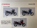 XL1000V XL 1000 V Varadero Bj. 2000 - Honda Original Farbchart Prospekt