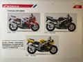 CBR900RR CBR 900 RR Fire Blade Bj. 1997 - Honda Original Farbchart Prospekt
