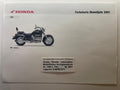 GL1500C GL 1500 C  F6C Bj. 2001 - Honda Original Farbchart Prospekt