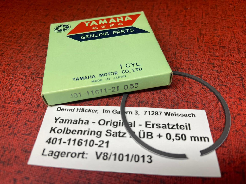 Kolbenring Satz 2.ÜB YZ125 MX 125 MX125 YZ 125 - 401-11611-21 neu