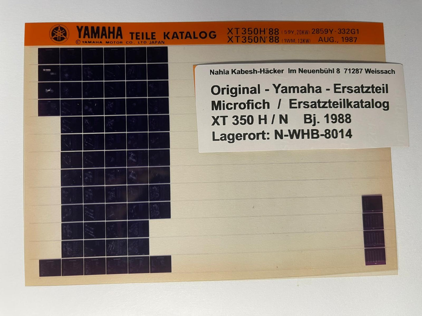WORKSHOP MANUAL _ GERMAN _ original _ SUZUKI_ GSX 750 _ year of manufacture 1998
