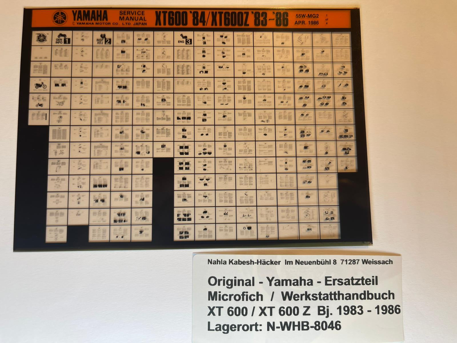 WORKSHOP MANUAL _ GERMAN _ original _ SUZUKI_ GSX 750 _ year of manufacture 1998