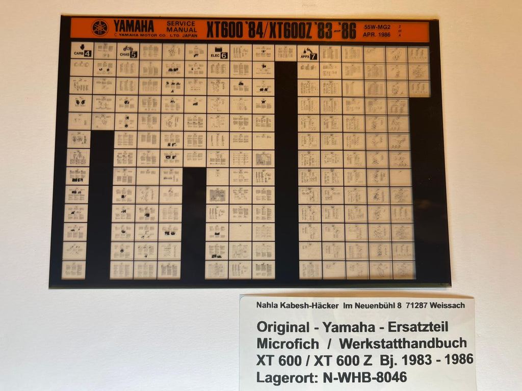 WORKSHOP MANUAL _ GERMAN _ original _ SUZUKI_ GSX 750 _ year of manufacture 1998