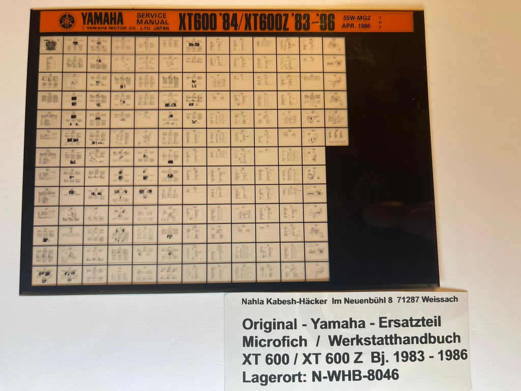 WORKSHOP MANUAL _ GERMAN _ original _ SUZUKI_ GSX 750 _ year of manufacture 1998