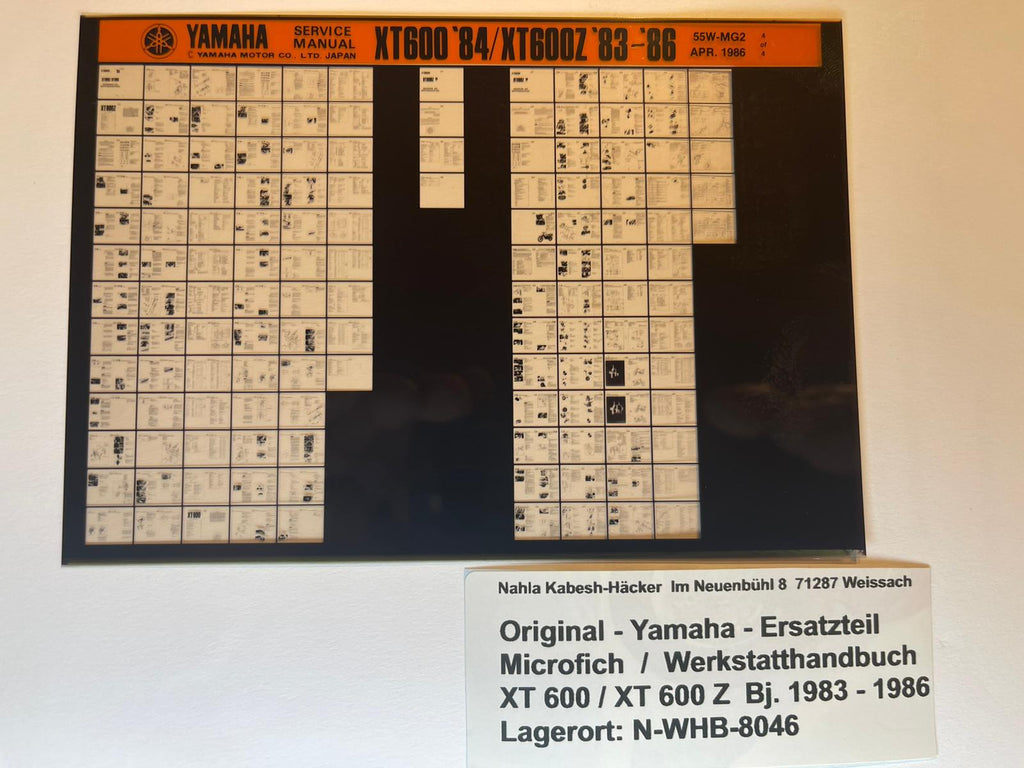WORKSHOP MANUAL _ GERMAN _ original _ SUZUKI_ GSX 750 _ year of manufacture 1998