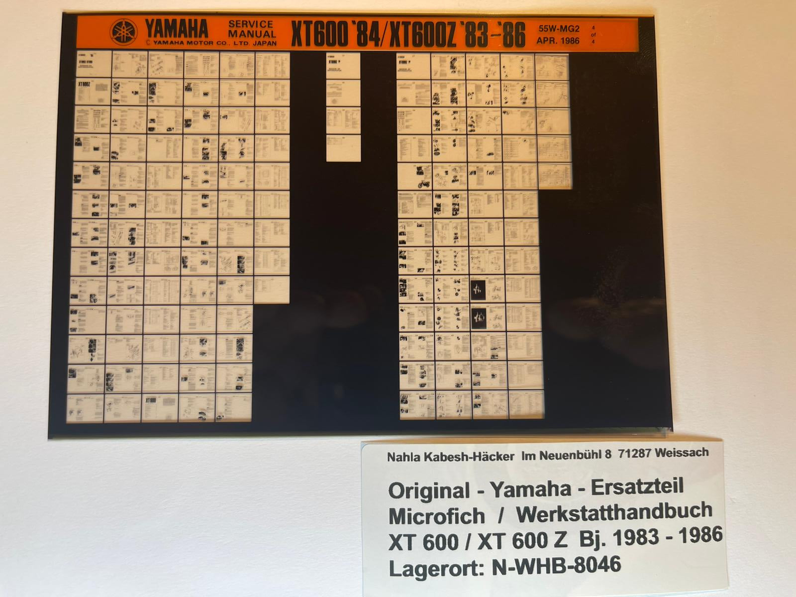 WORKSHOP MANUAL _ GERMAN _ original _ SUZUKI_ GSX 750 _ year of manufacture 1998
