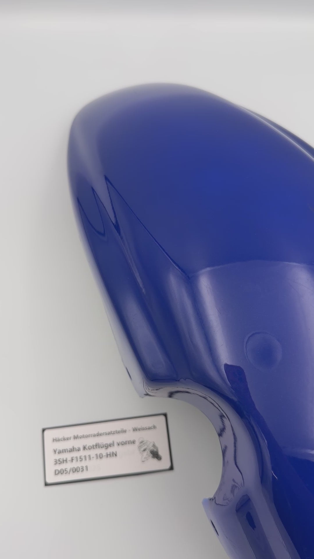 Kotflügel vorne Yamaha 3SH-F1511-10-HN blau - mit leichten Lagerspuren
