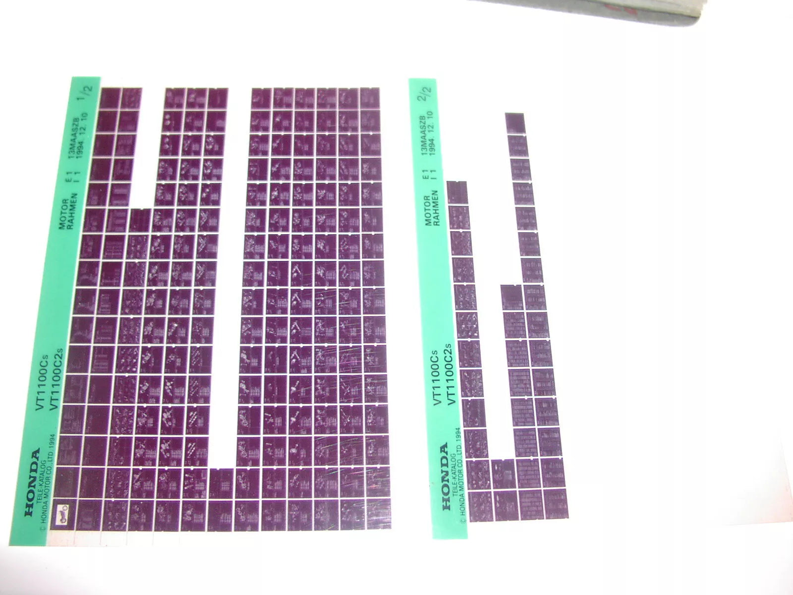 Microfich _ Ersatzteilliste _ VT 1100 C_ VT 1100 C2 _ VT1100 C _ Baujahr 1995