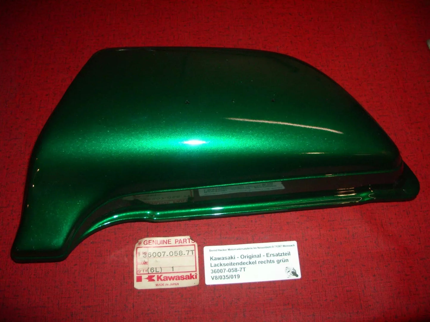 Seitendeckel rechts _ COVER RIGHT SIDE _ Z 1000 A1 + A2 + A3 _ 36007-058-7T