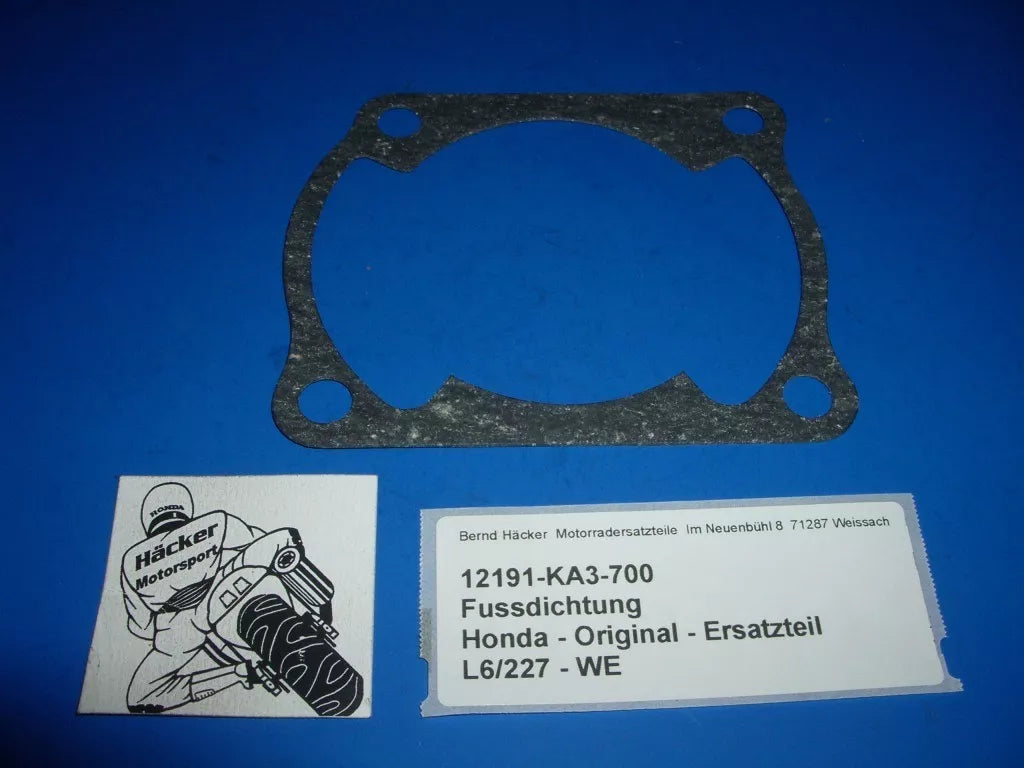 Fussdichtung _ GASKET, CYLINDER _ NOS _ CR 125 R _ 1979 - 1982 _ 12191-444-000