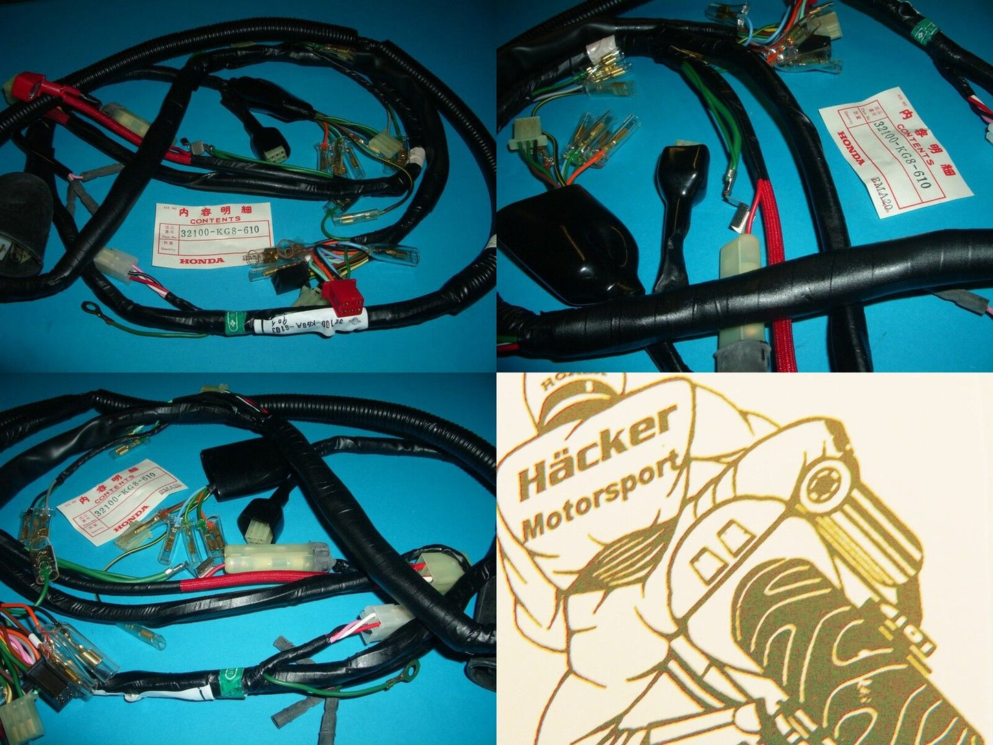 Wiring harness _ Wire Harness _ NH 125 _NH125 _ Bj 1983 - 1986 _ 32100-KG8-610