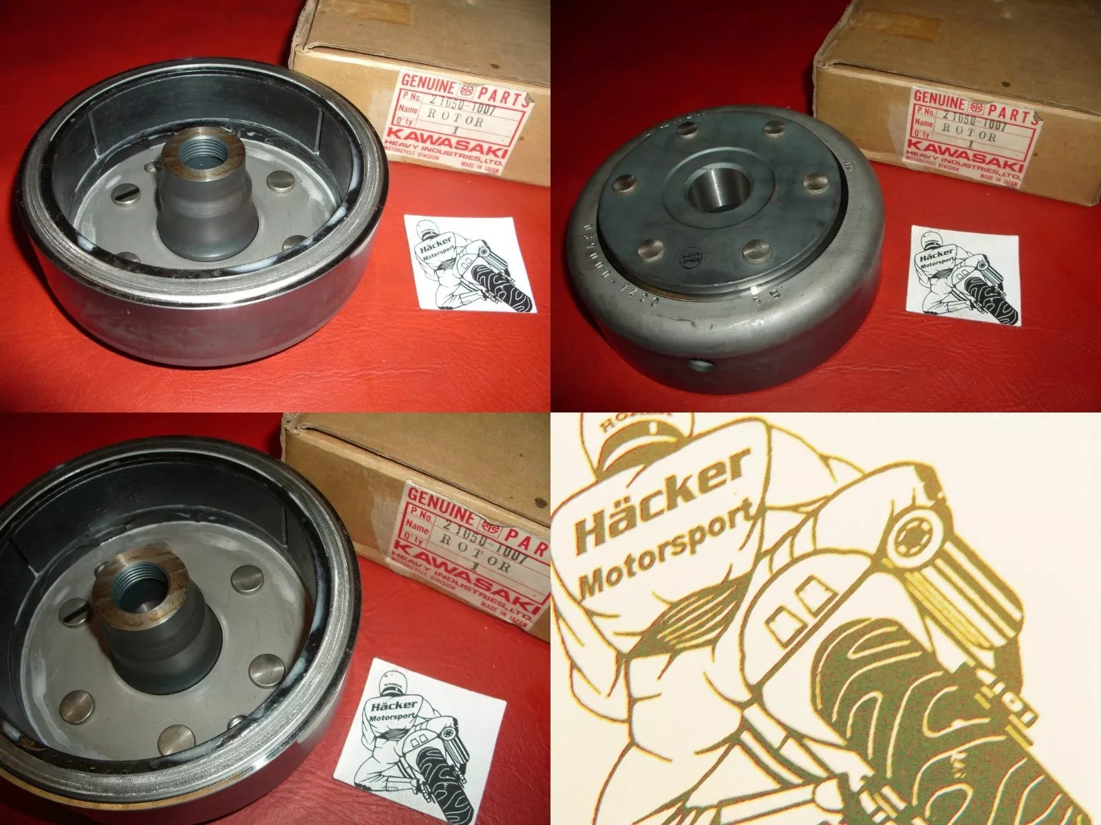 Rotor _ Lichtmaschine _ Z 550 _ Z550 _ B2 + B3_ Baujahr 1981 - 1982 _ 21050-1007