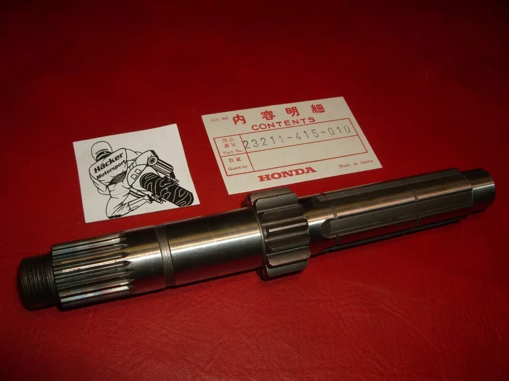 Main shaft _ gear _ CX 500 _ CX500 C _ year of manufacture 1977 - 1982 _ 23211-415-010