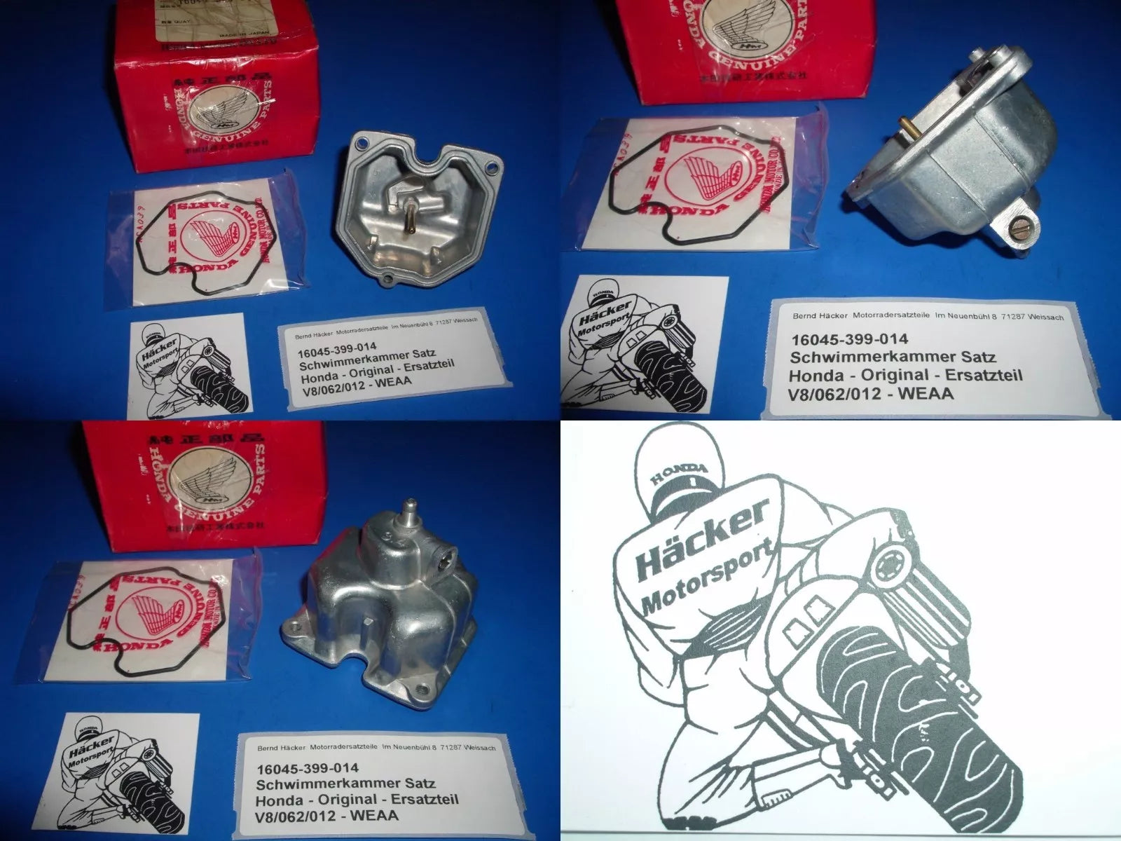 Vergaser _ Schwimmerkammer Satz _ ATC 185 _ ATC 200 _ 80 - 85  _ 16045-399-014