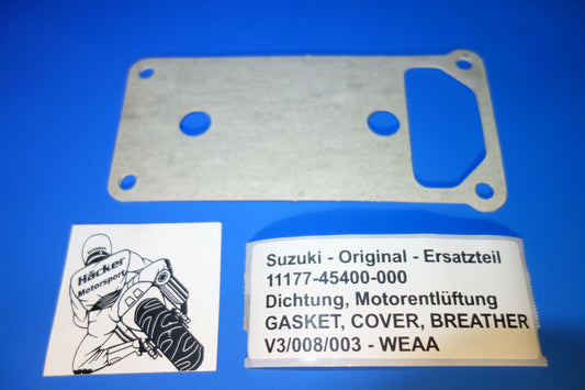 Engine ventilation gasket _ GASKET, COVER, BREATER _ GSX 750 E + S _ 11177-45400