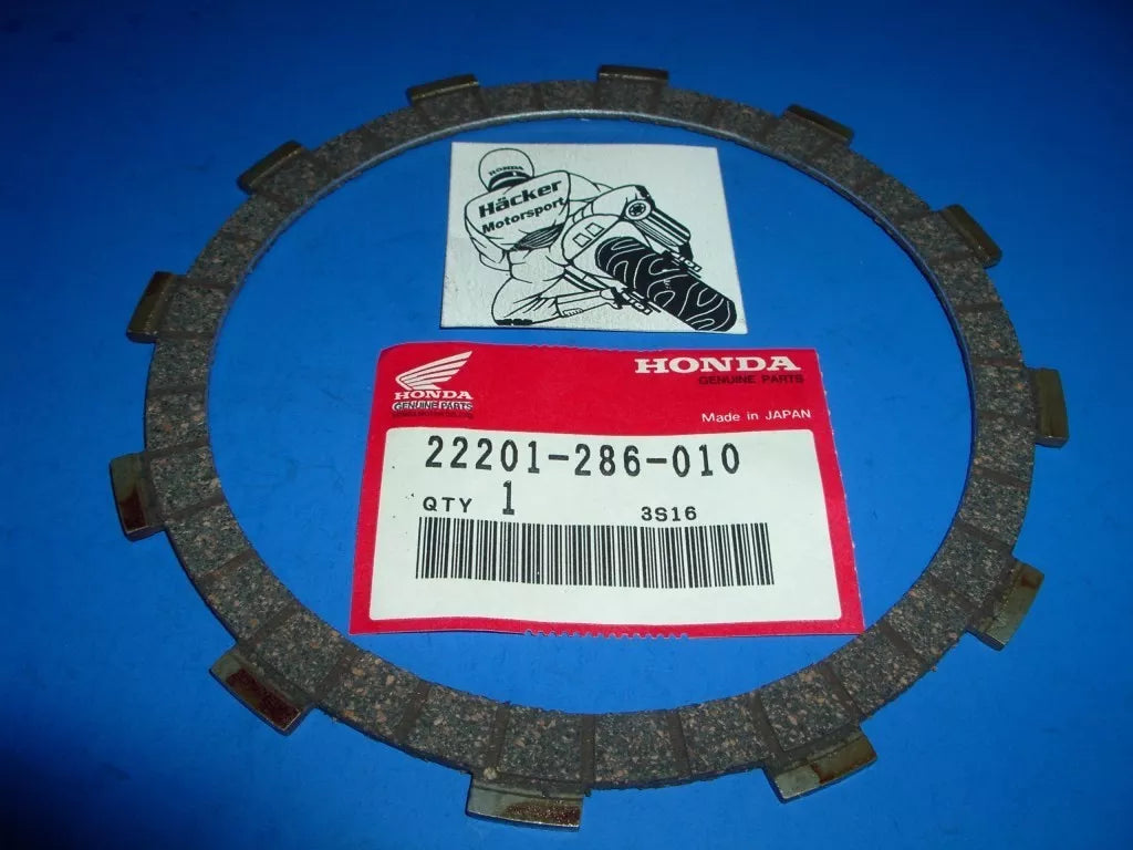 Clutch plate _ DISK, CL FRICTION _ CB 250 / 350 / 360 _ 22201-286-010