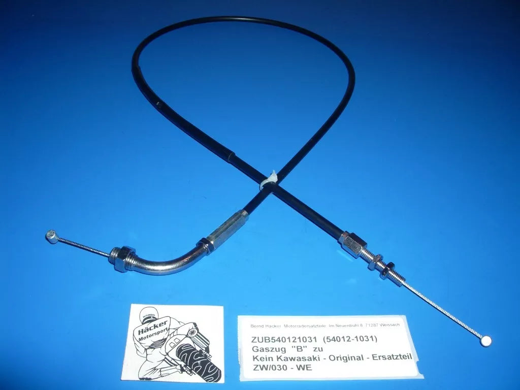 Throttle cable to _ CABLE, THROTTLE CLOSE _ Z 1000 ST _ year of manufacture 1979 +1980 _ 54012-1031