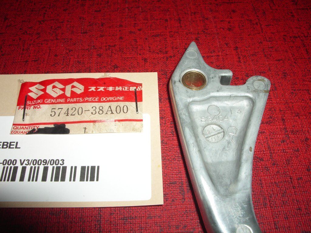 Brake lever _ LS 650 _ VS 750_ year of manufacture 1988 _ 57420-38A00 _ new