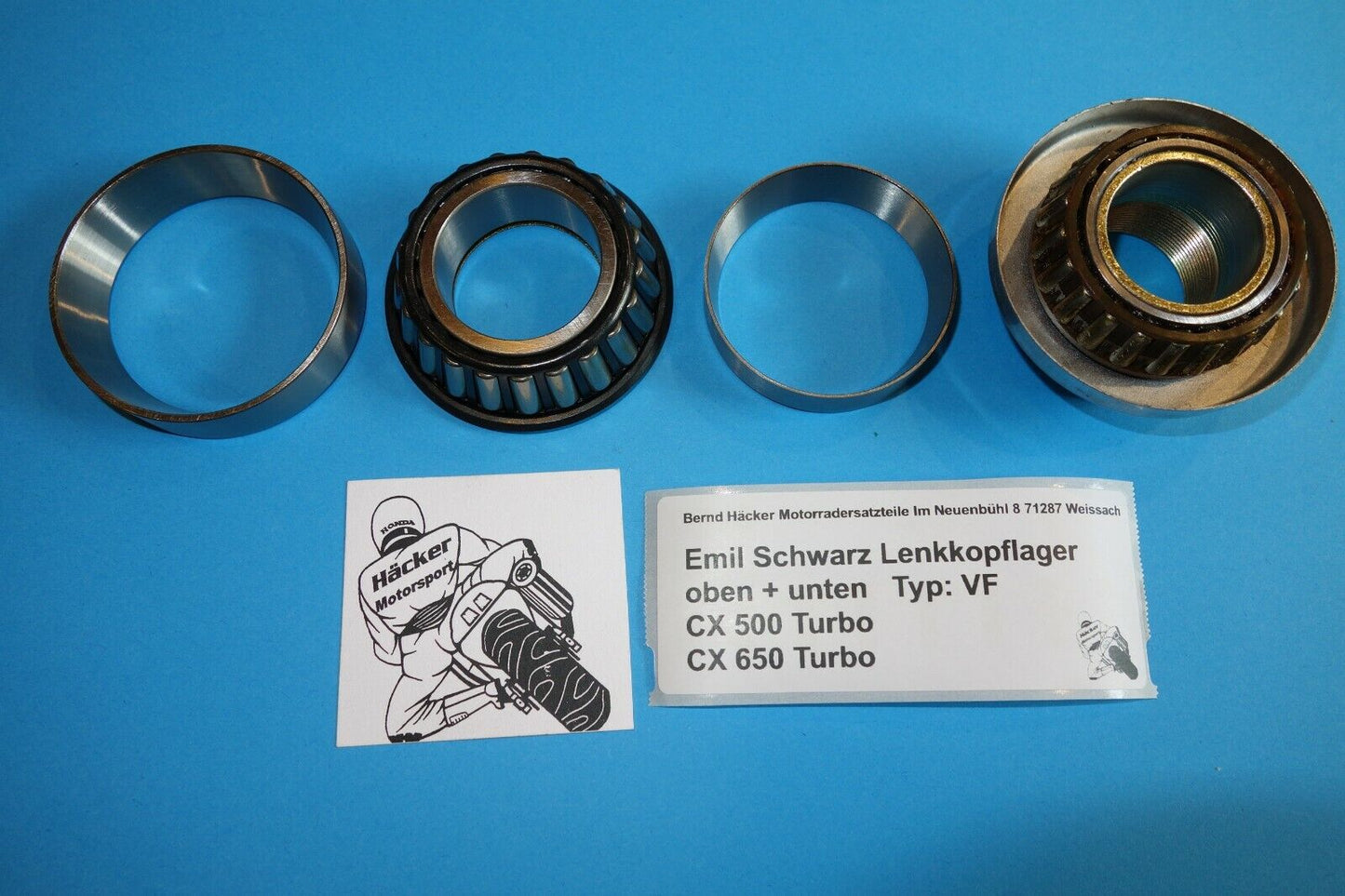 Emil Schwarz "best steering head bearing" CX 500 Turbo _ CX 650 Turbo _ 1982 - 1985 