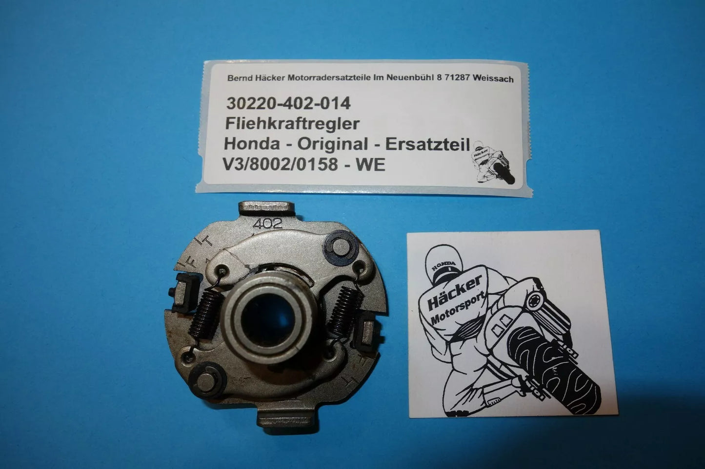 Centrifugal governor _ ADVANCER ASSY, SPARK _ CM 125 T _ CM 185 T_ 30220-402-014