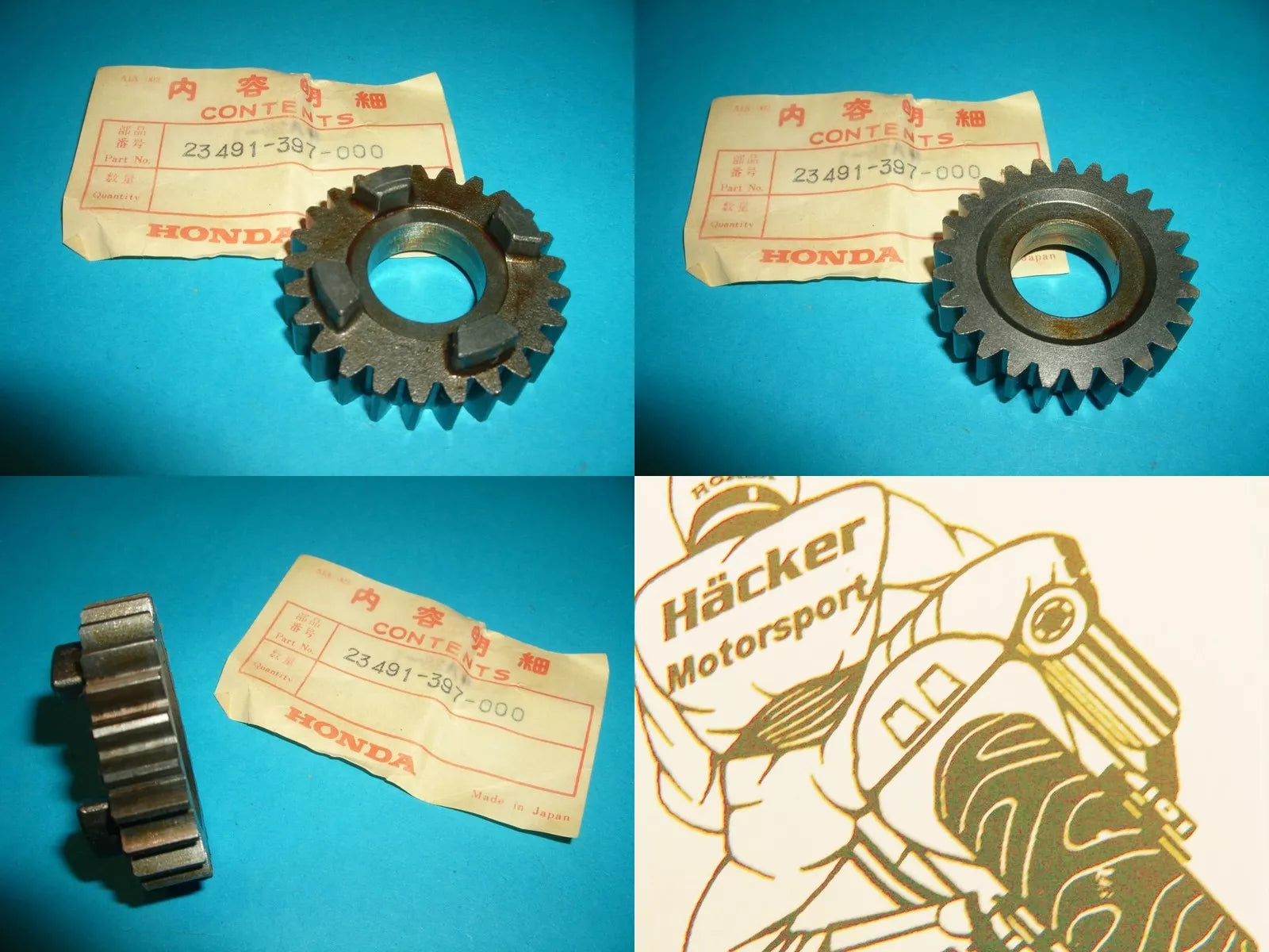 32,80 Euro inkl. Versand Zahnrad XL125 S neu 23491-397-000