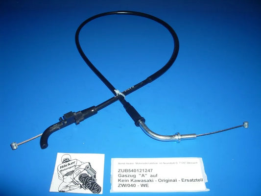 Throttle cable open _ CABLE THROTTLE OPEN _ GPZ 600 R _ Year of manufacture 1985 - 1989 _ 54012-1247