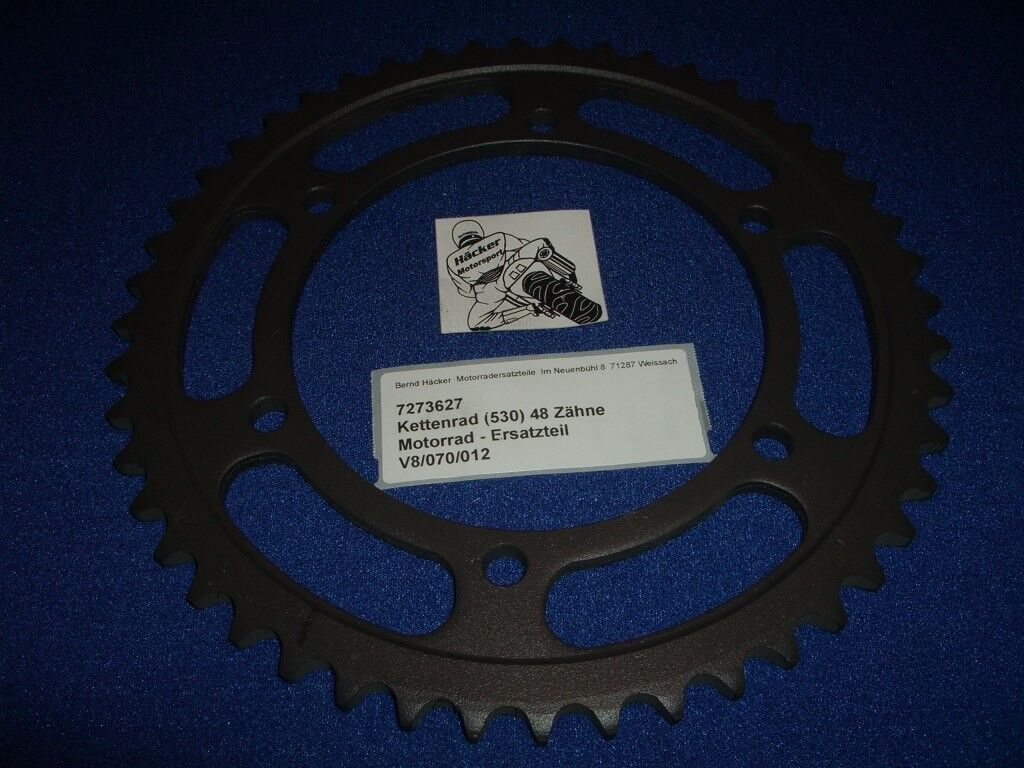 Sprocket _ REAR SPROCKET _ steel _ grey _ 530 48Z _ ZR 1100 _ year 1992 + 1995