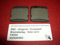 Bremsbelag _ Bremsbeläge _ Satz _ hinten  _ Kawasaki _KLX 125 C _ EBC FA 054