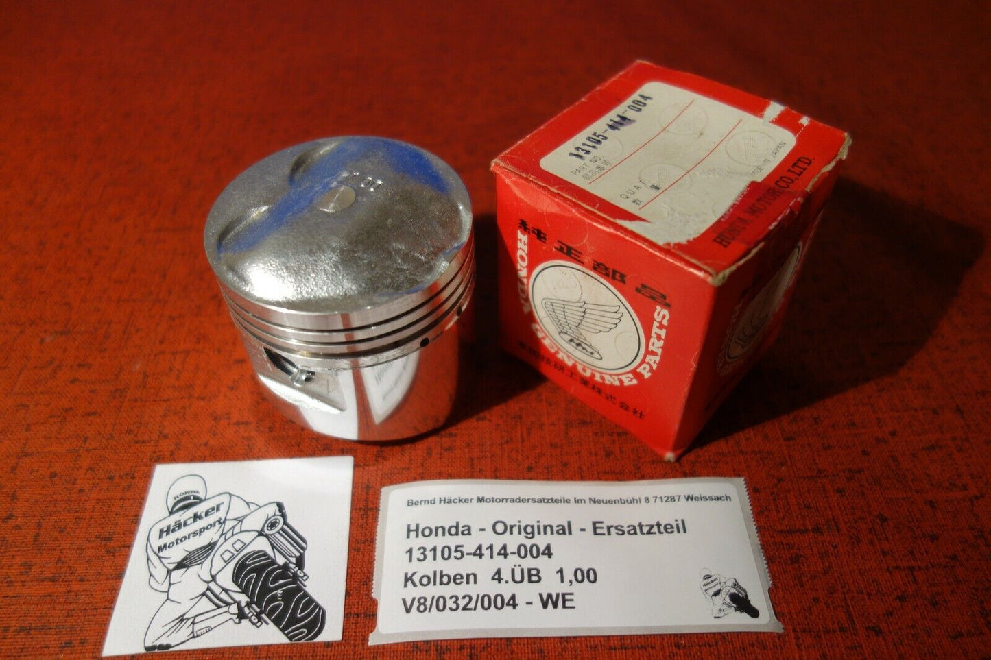 Kolben _ Piston _ neu _ 4.ÜB _ CB 250 N _ CB250 T _ 1977 - 1983 _ 13105-414-004