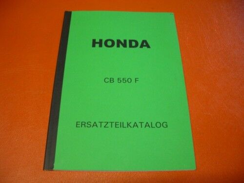 Ersatzteilkatalog _ Teileliste _ CB 550 F _ F1 _ Baujahr 1975 - 1976