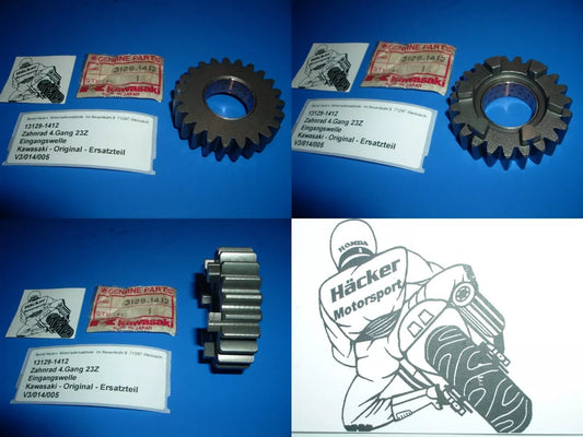 Zahnrad 4.Gang _ GEAR, 4TH _ Z 1000 J1+J2 _ Z 1100 B1/B2 _ Z 1000 K _ 13129-1412